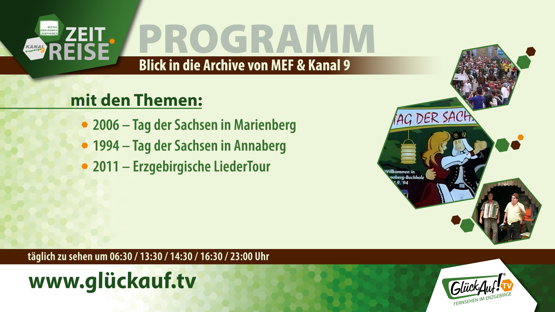 Glück Auf! TV - Zeitreise für die Woche vom 05.09.2026 bis 11.09.2026