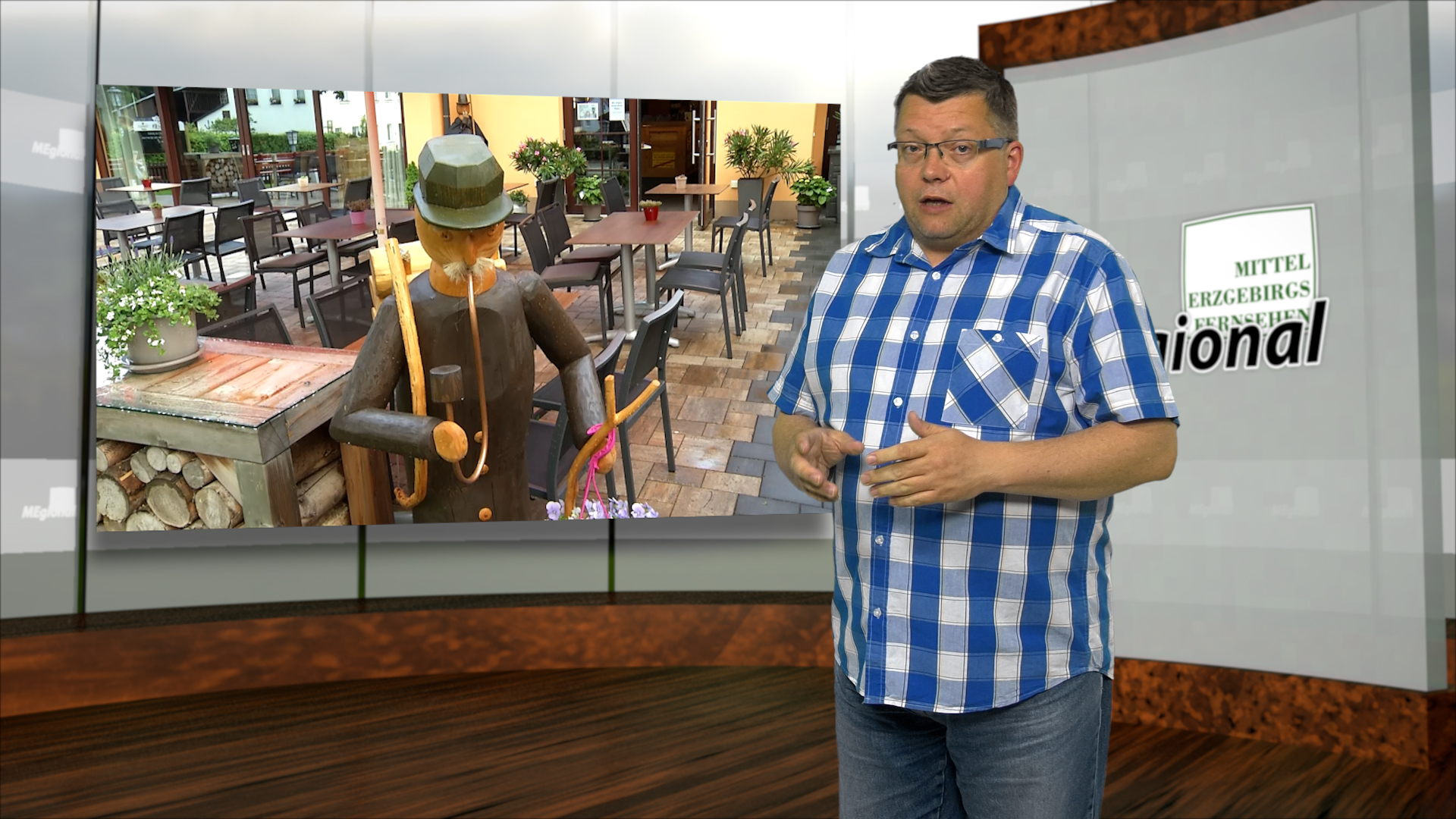 MEgional am 15. Juni 2021 mit Seiffener Gastronomen, die sich auf Gäste freuen