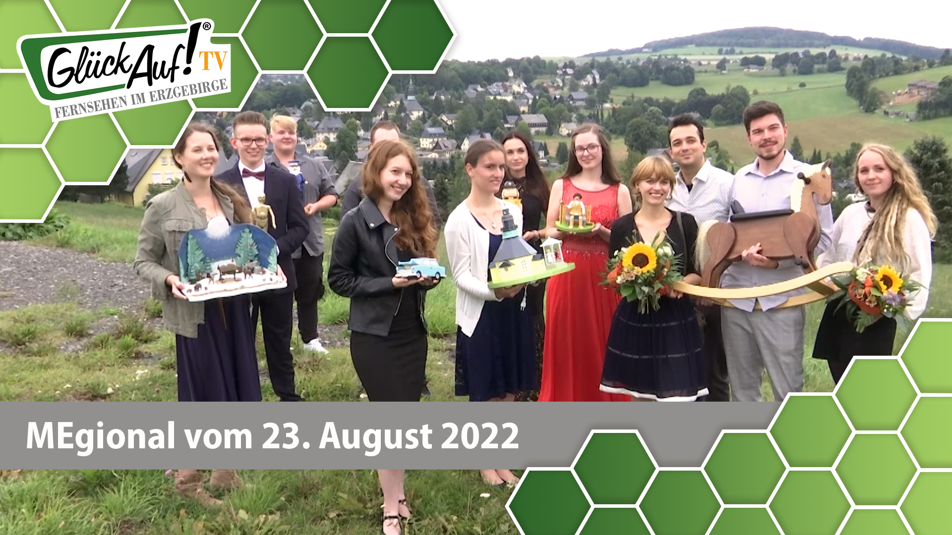 MEgional am 23. August 2022 - mit einer Gesellenfreisprechung in Seiffen