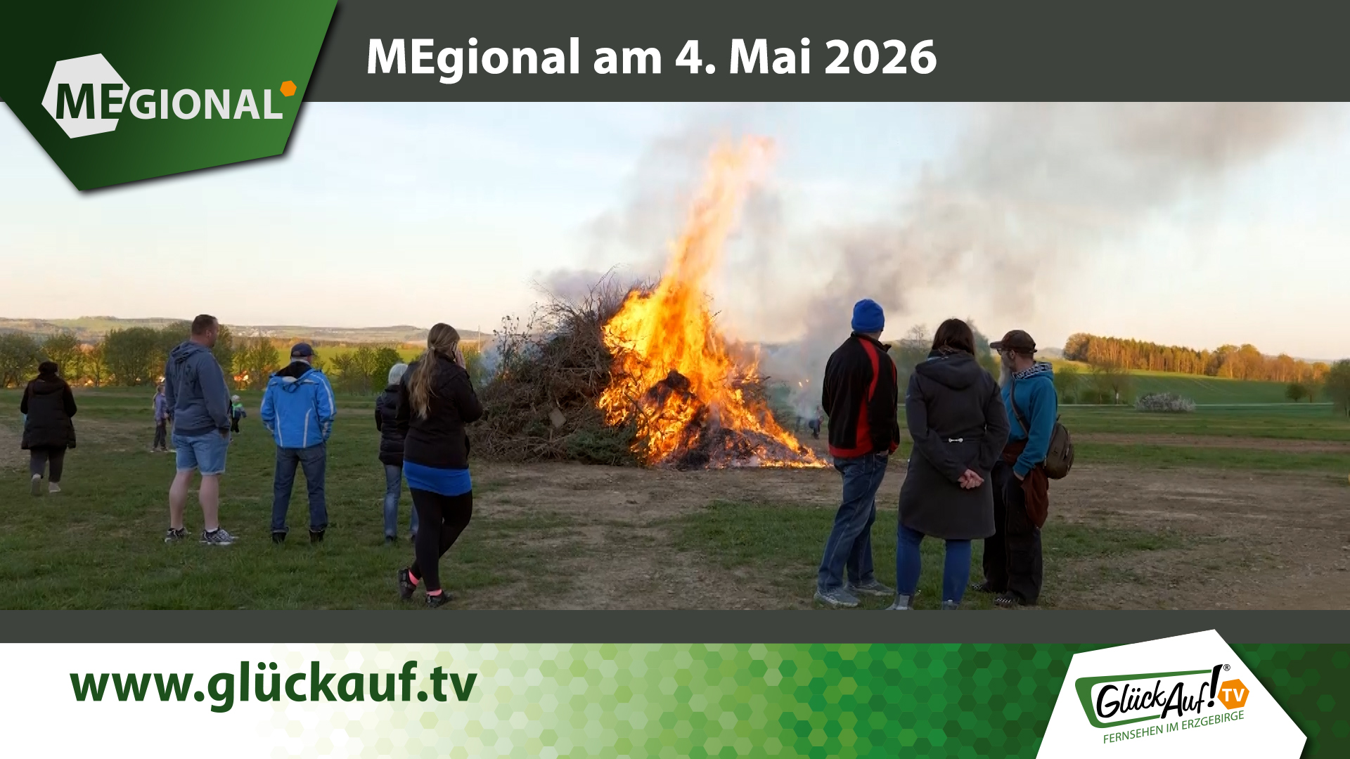 MEgional am 4. Mai mit dem Thema: Walpurgisnacht im mittleren Erzgebirge