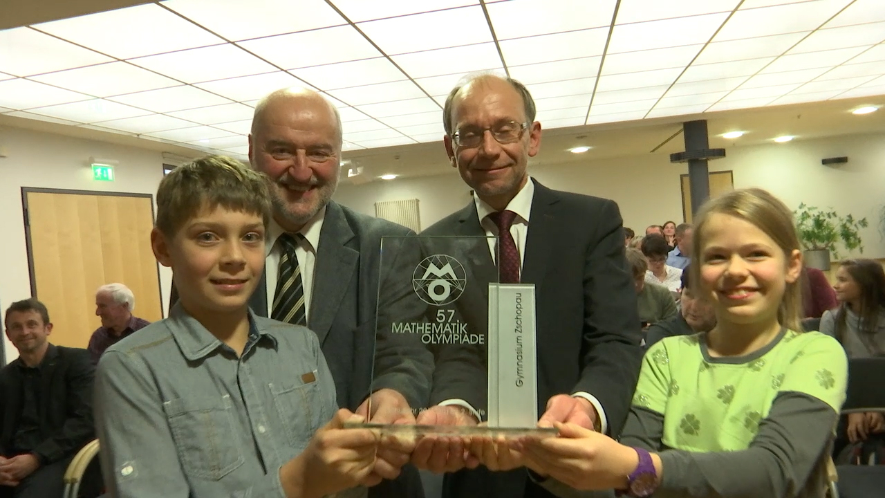 MEgional mit den Besten der Mathematikolympiade