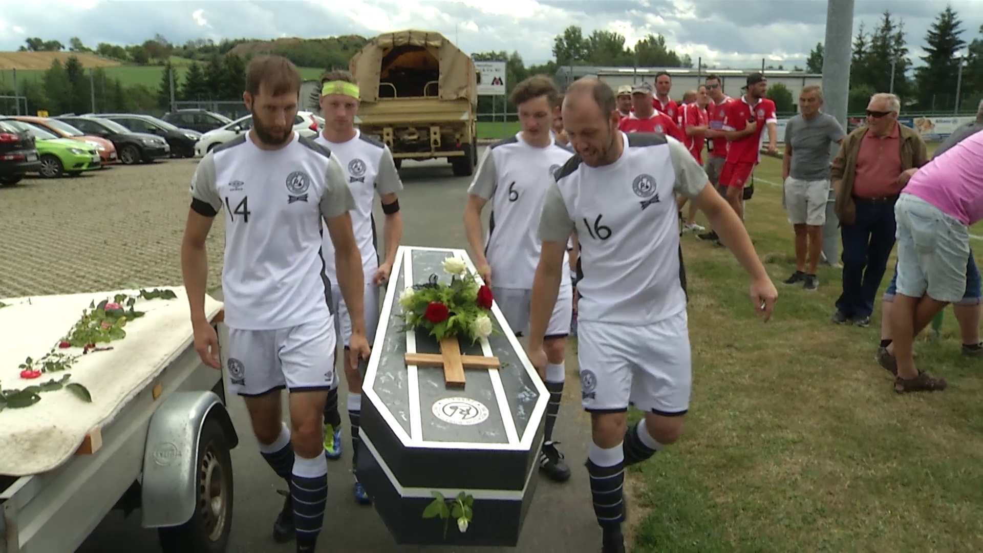 MEgional am 24. August 2020 mit dem letzten Spiel der SG Rotation Borstendorf