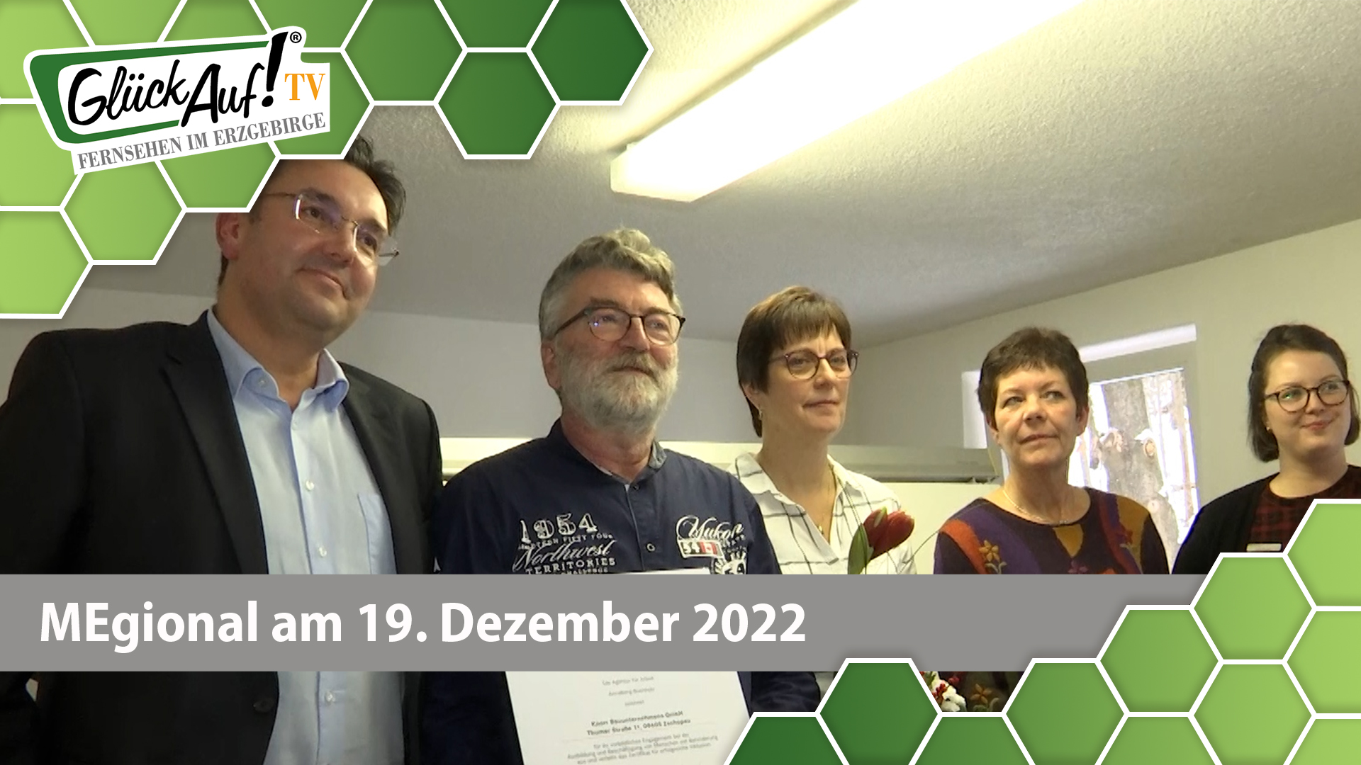 MEgional am 19. Dezember 2022 - mit einer Auszeichnung für erfolgreiche Inklusionsarbeit