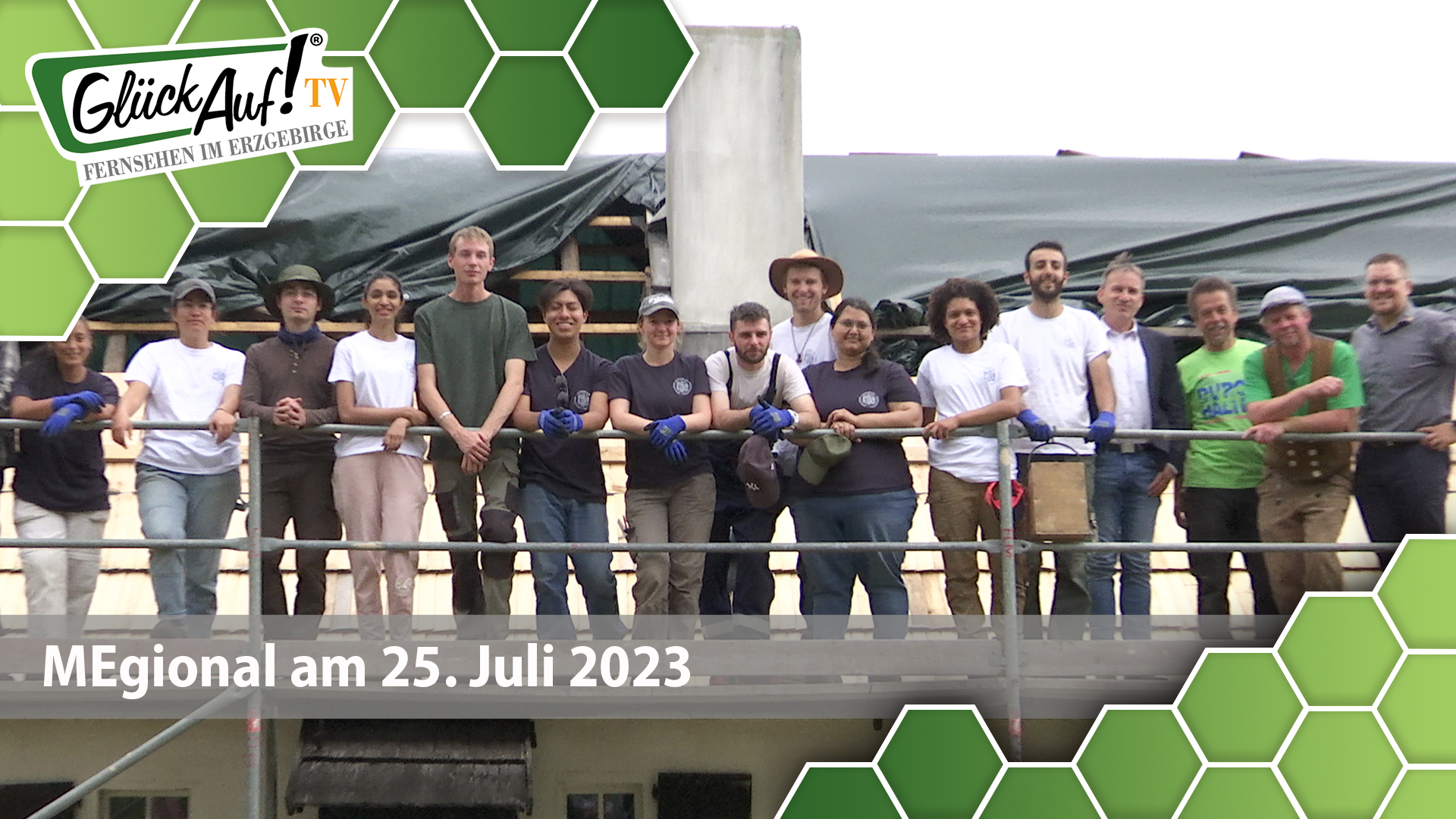 MEgional am 25. Juli 2023 mit Freiwilligen Helfern im Freilichtmuseum