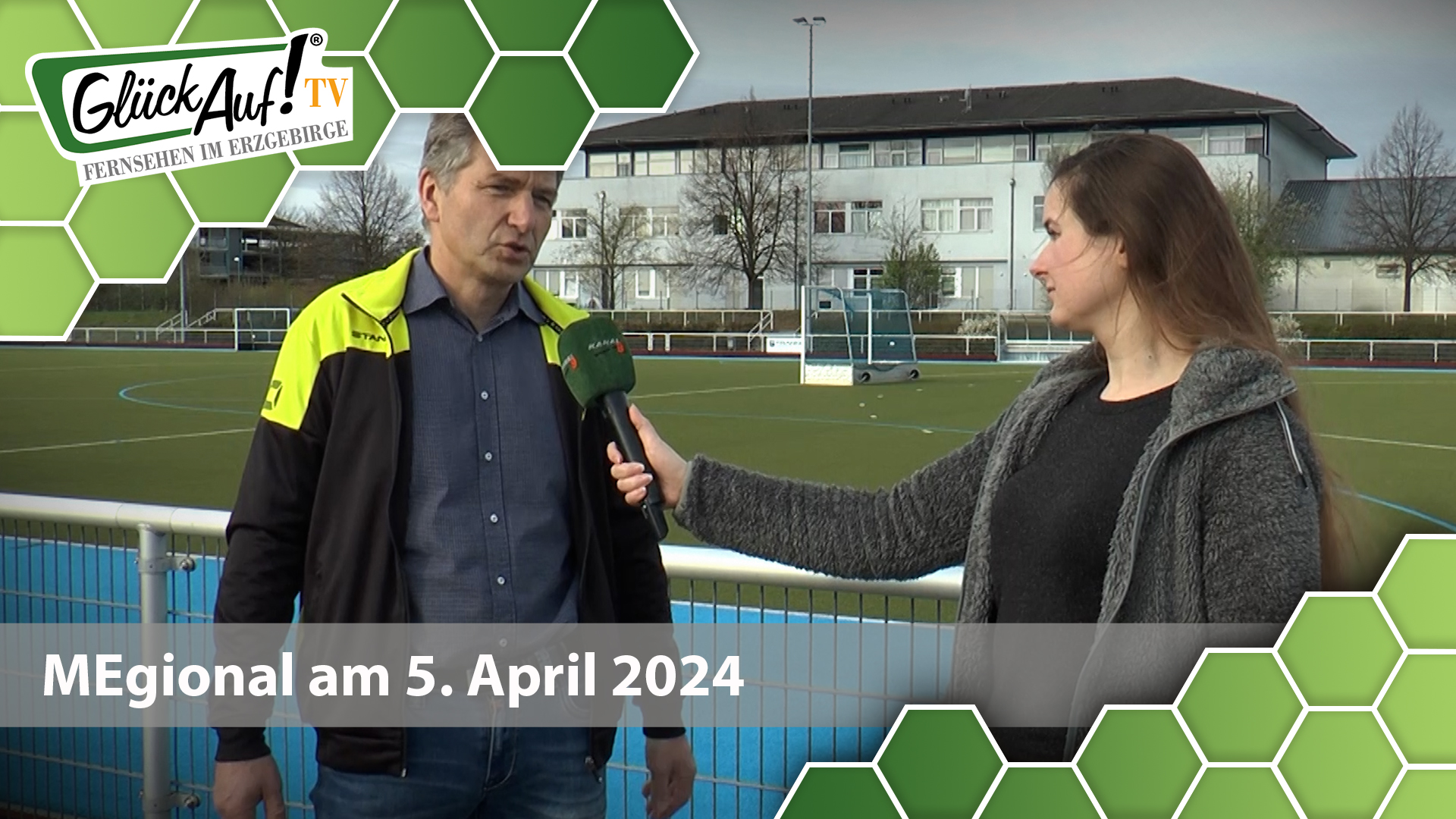 MEgional am 05. April 2024 mit dem Spendenaufruf für verunglückten Sportler