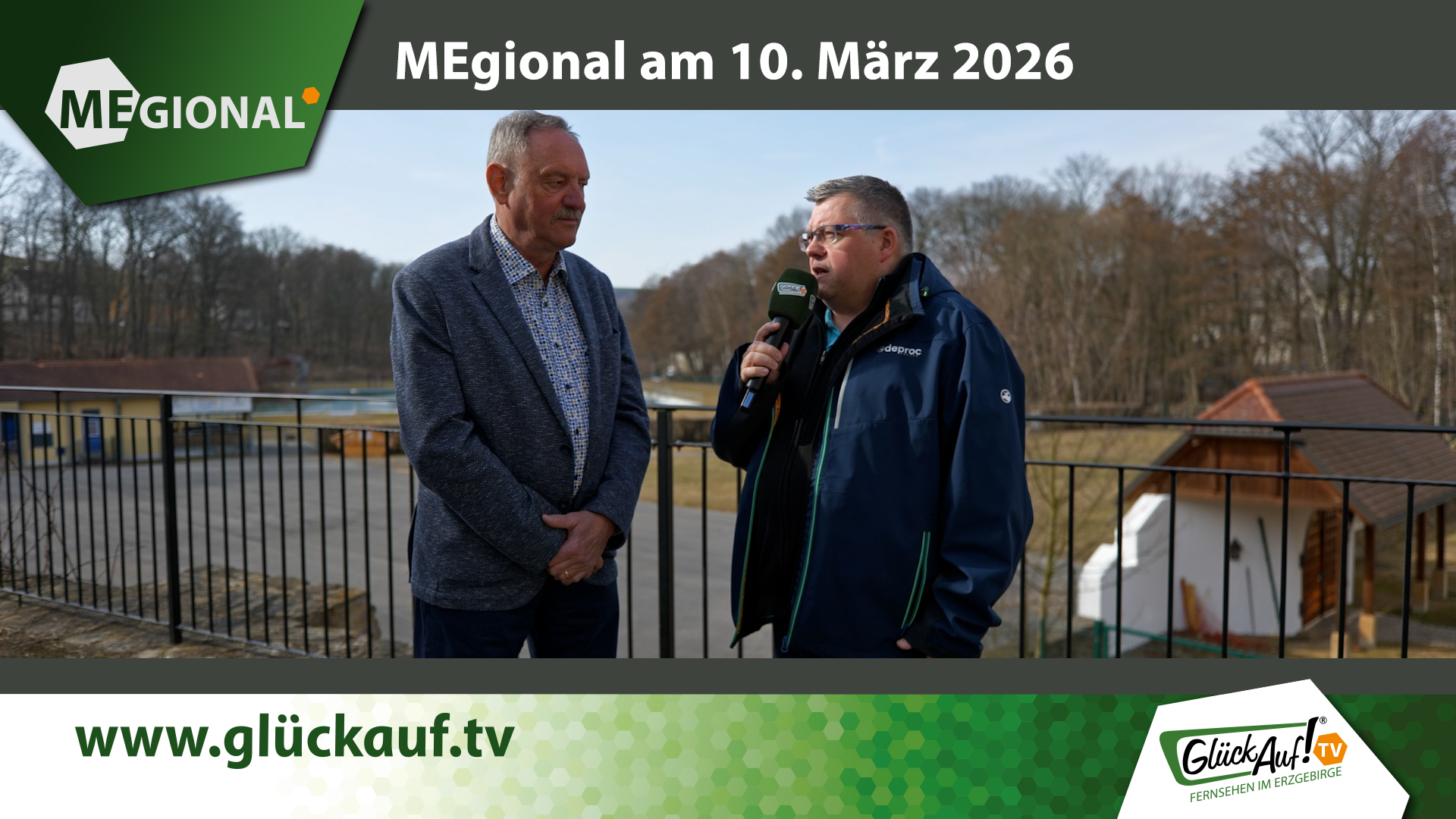 MEgional am 10. März mit dem Thema: Bürgermeister Udo Eckert von Weißenborn im Interview