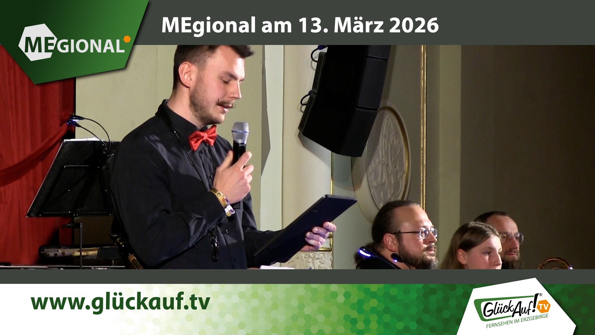 MEgional am 13. März mit dem Thema: Podiumsdiskussion Lokaljournalismus